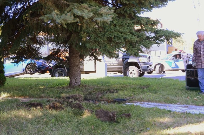 Accident de la route: un blessé léger