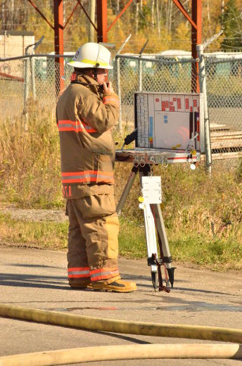 Les pompiers ont pu contenir l'incendie rapidement.