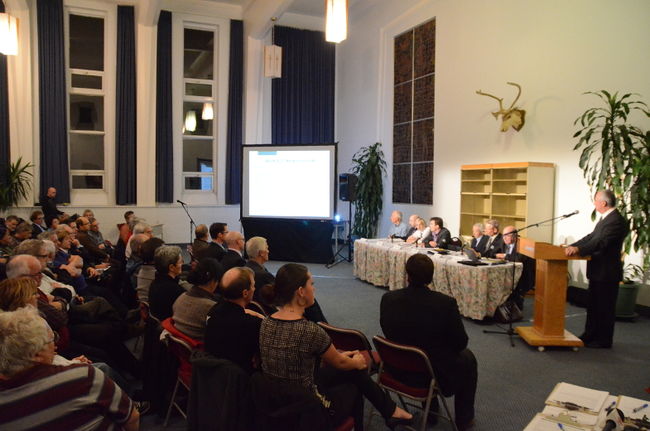 Quelques dizaines de personnes étaient au rendez-vous organisé le 17 octobre par les Chambres de commerce du Cœur-du-Québec et de Trois-Rivières pour écouter un panel d’experts en énergie nucléaire.