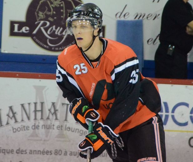 Raphaël Boudreau a inscrit le filet gagnant pour les Patriotes.