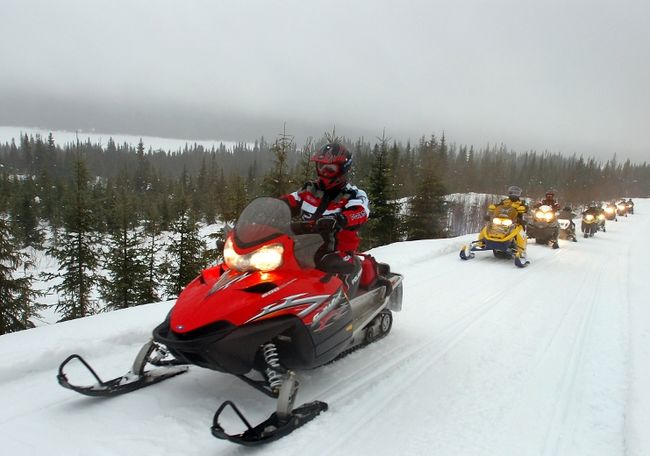 Les motoneiges sont de moins en moins nombreuses sur les sentiers de la Mauricie, particulièrement dans le sud de la région, où la neige se fait rare. 