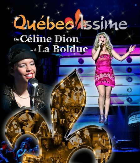 Québec Issime « De Céline Dion… à La Bolduc » prendra d’assaut la scène de la salle J.-Antonio-Thompson à l’été 2013.