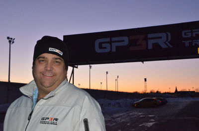 Le nouveau patron du Grand Prix de Trois-Rivières, Dominic Fugère. Photo prise à Trois-Rivières le 7 février 2012. FANNIE BROUILLETTE/L'ÉCHO DE TROIS-RIVIÈRES/AGENCE QMI