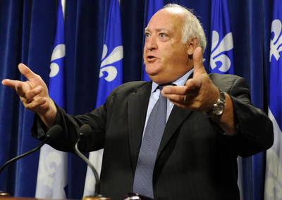 Le depute de Saint-Maurice et vice-president de la Commission de l'agriculture, des pecheries, de l'energie et des ressources naturelles, Claude Pinard, jeudi le 22 septembre 2011. Claude Pinard a repondu au questions des journalistes.STEVENS LEBLANC/JOURNAL DE QUEBEC/AGENCE QMI)
