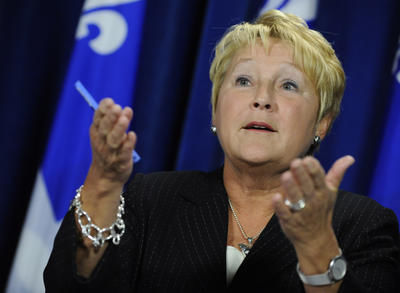 À la surprise de plusieurs, Pauline Marois et le Parti Québécois ont effectué une importante remontée dans les intentions de vote. PHOTO:JEAN-FRANCOIS DESGAGNES/JOURNAL DE QUEBEC/AGENCE QMI.
