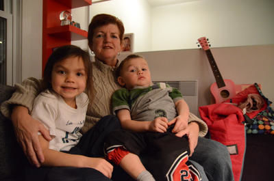 Carolle Hubert aura l occasion de voir grandir ses petits-enfants de plus près en emménageant dans un logement annexé au bungalow de son fils. GUILLAUME JACOB/L'ÉCHO DE TROIS-RIVIÈRES/AGENCE QMI