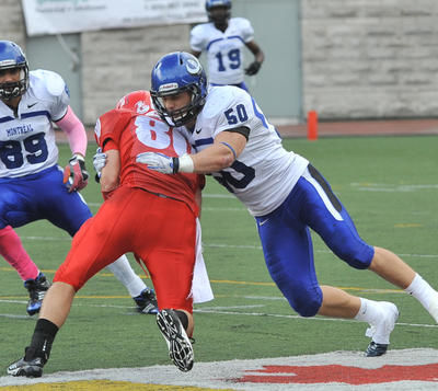 Le secondeur Jonathan Beaulieu-Richard sera de retour avec les Carabins de l Université de Montréal en 2012.COURTOISIE James Hajjar / Carabins de l Université de Montréal.
