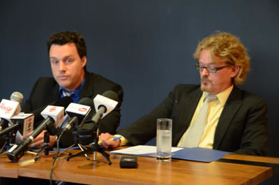 Steve Dubé et Alain Lamarre soutiennent que leur réputation a été atteinte tout au long de la saga qui a suivi les Fêtes du 375e anniversaire de Trois-Rivières. GUILLAUME JACOB/AGENCE QMI