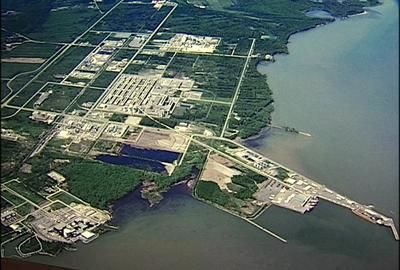 Parc industriel de Bécancour Photo: AGENCE QMI