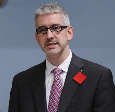 Le député de Nicolet-Bécancour et chef d'Option nationale, Jean-Martin Aussant.PHOTO:JEAN-FRANCOIS DESGAGNES/JOURNAL DE QUEBEC/AGENCE QMI.