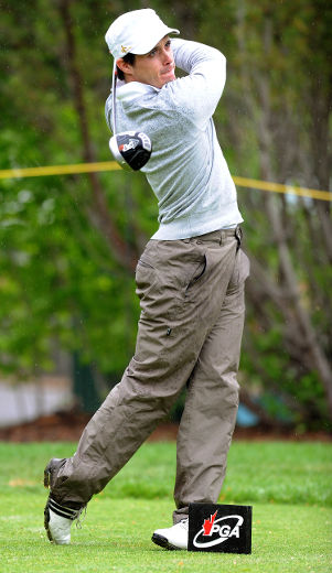 Vincent Dumouchel, champion en titre de la Coupe RBC - Honda.