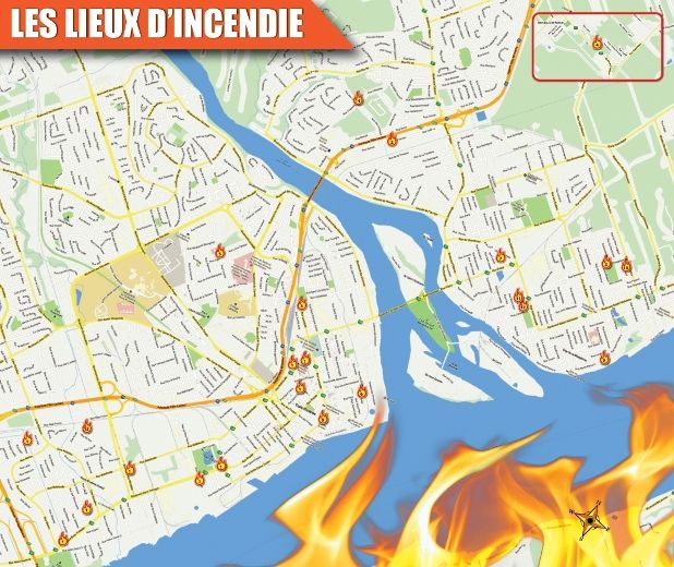 Un printemps enflammé