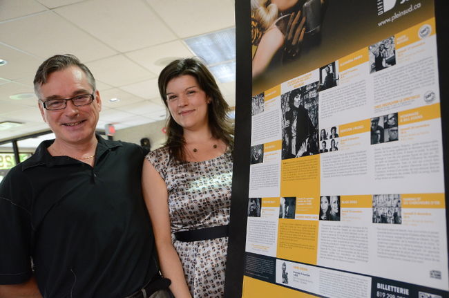 Ronald McDuff et Laurence Lavoie ont présenté la programmation automnale de Diffusions Plein Sud. Une douzaine d’artistes et groupes se produiront dans les différentes salles de spectacle de Bécancour.
