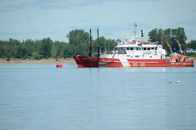 La Garde côtière, la Sûreté du Québec et les pompiers de Bécancour ont joint leurs efforts mardi pour tenter de retrouver le corps d’Alexandre Pothier.