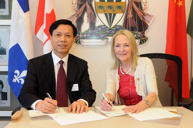 La signature officielle s’est déroulée jeudi à Trois-Rivières.