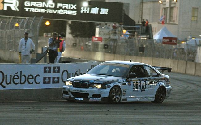 C'est sous les réflecteurs que Marc-Antoine Camirand a remporté sa 10e victoire sur le circuit trifluvien. Il bat ainsi sa propre marque établie en 2010.