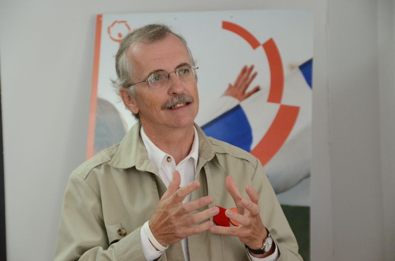Jean-Claude Landry, candidat de Québec solidaire dans Trois-Rivières