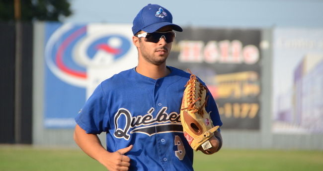 Avec sa récolte de quatre points produits, Samuel Groleau a été à la source des succès du Québec face à la Nouvelle-Écosse, jeudi.