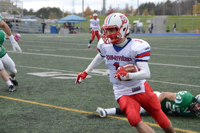 Frédéric Chartray-Caron devrait être en poste ce samedi lors du match inaugural de la saison 2012 des Diablos du Cégep de Trois-Rivières.