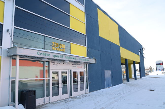 Le Centre sportif Alphonse-Desjardins.