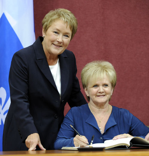 Noëlla Champagne ne s'est pas vu offrir de ministère par Pauline Marois.