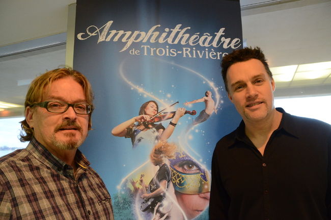 Alain Lamarre (à gauche) a quitté ses fonctions de directeur adjoint de la Corporation de l’Amphithéâtre en septembre dernier. Steve Dubé est toujours en poste, mais des rumeurs circulent selon lesquelles des pourparlers auraient été entamés pour mettre fin à son contrat.