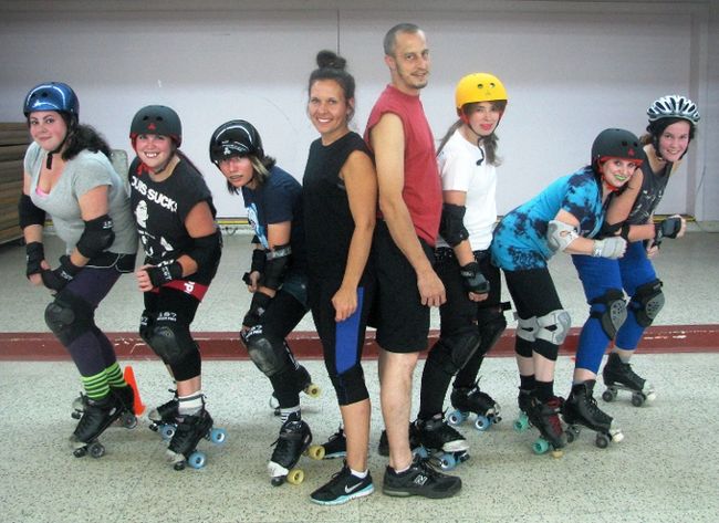 Les membres de Roller Derbe 3R