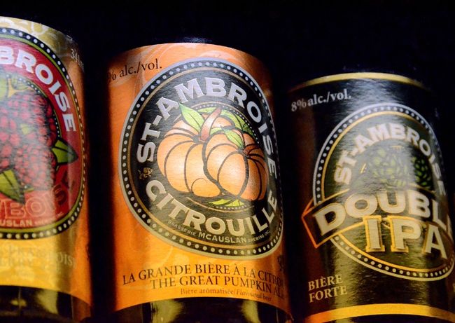 La St-Ambroise à la citrouille est l’une des bières conseillé par Xavier Beaupré.