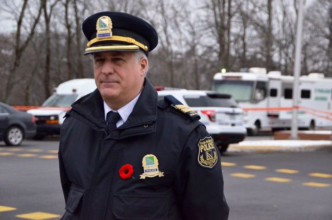 Plusieurs indices ont mené les policiers dans le secteur Cap-de-la-Madeleine, selon le capitaine Réjean Vivier.