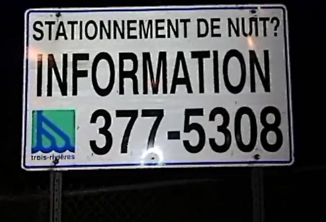 Le stationnement de nuit sera autorisé partout à Trois-Rivières à partir du 3 décembre, sauf lors des opérations de déneigement.