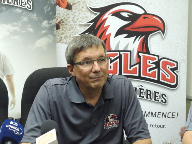 Le nouveau directeur général des Aigles, Bob McDuff