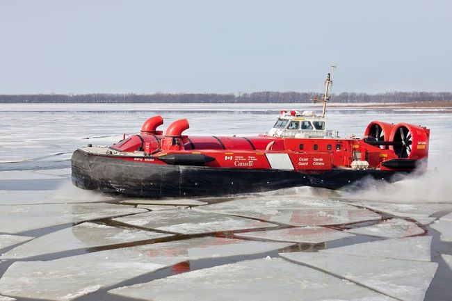 Le Sipu Muin parcourra les eaux du Lac Saint-Pierre lors des activités de déglaçage.