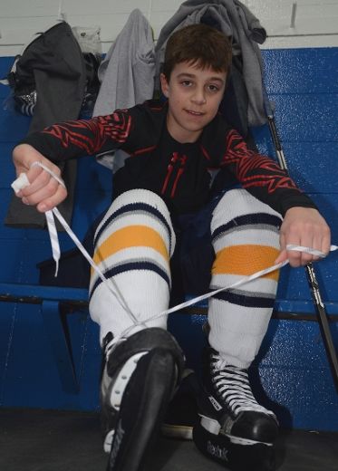 À 12 ans, Xavier Bouchard aura la chance de se mesurer aux meilleurs joueurs de la planète d’âge pee-wee au Tournoi international de hockey pee-wee de Québec.