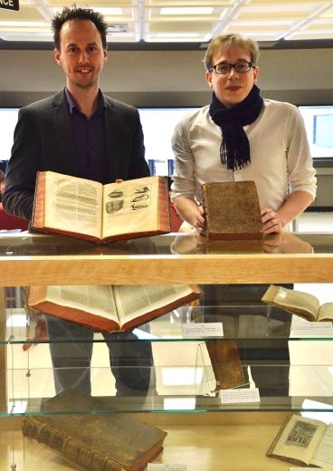 Nicholas Dion et Cyril Francès, commissaires de l’exposition.