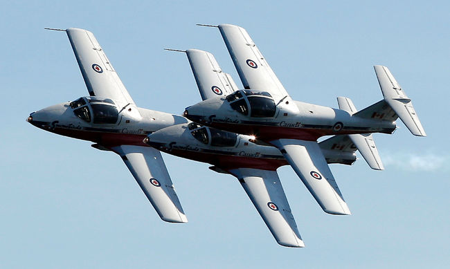 Les célèbres Snowbirds seront de passage à Trois-Rivières les 8 et 9 juin prochain. 