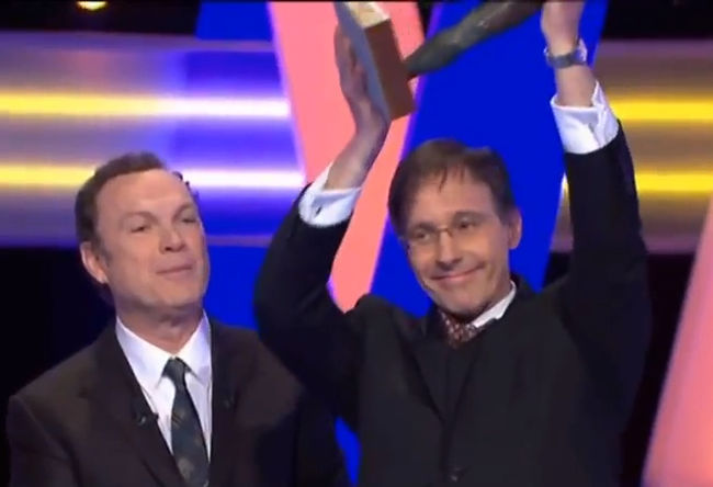 Jean-Eric Guindon, a remporté la grande finale du Quizz "Questions pour un champion", en France.