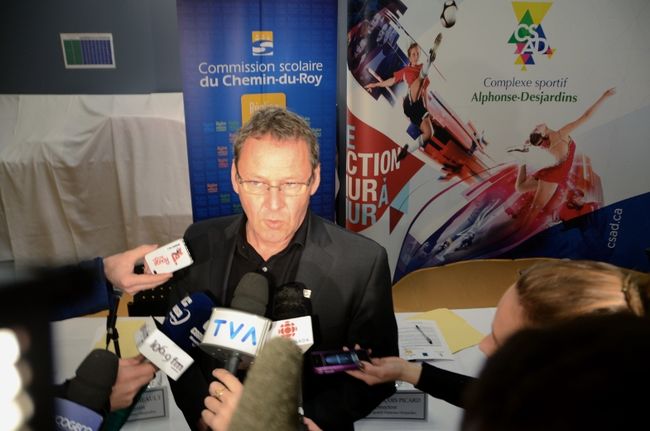 Le directeur adjoint du CSAD, Michel Montambault