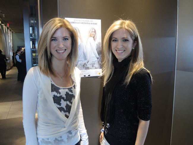 Sabrina et Stéphanie Barabé