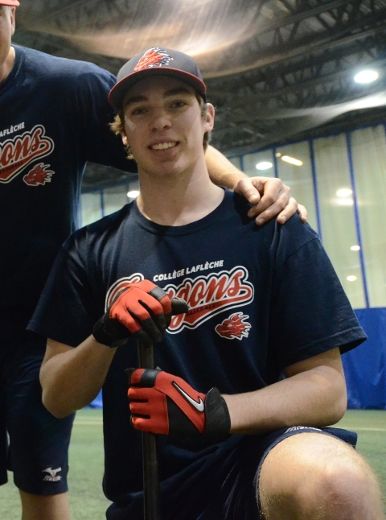 Le baseballeur Raphaël Gladu est en nomination à titre d'athlète de l'année provincial en sport collectif.