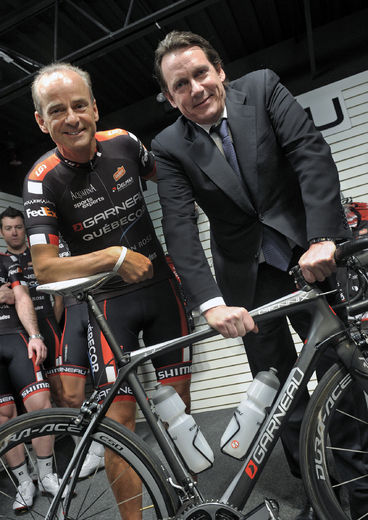 À 100 jours du Granfondo Louis Garneau qui partira de Trois-Rivières, Louis Garneau affirme vouloir multiplier les événements du genre un peu partout dans le monde. Québecor a présenté son équipe à Québec le 11 avril dernier.
