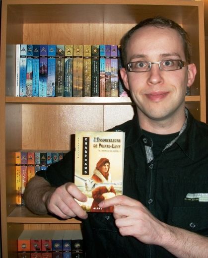L’Ensorceleuse de Pointe-Lévy est en librairie depuis le 5 avril dernier.