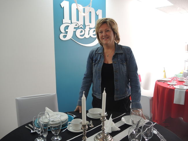 Martine Pépin, propriétaire de 1001 Fêtes.