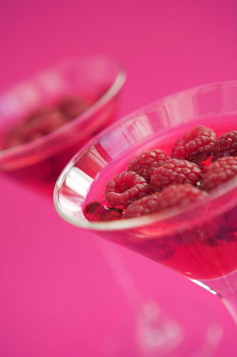 Cosmopolitan aux framboises 
