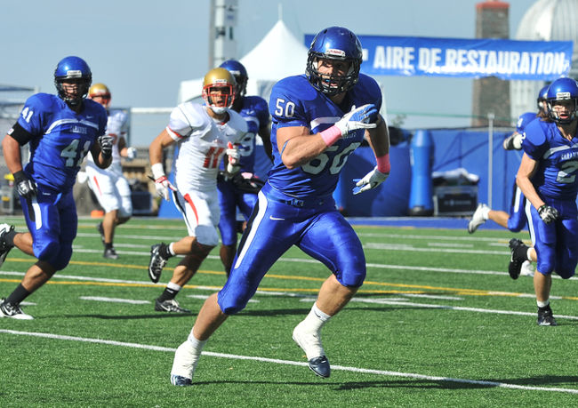 Jonathan Beaulieu-Richard, alors qu’il évoluait pour les Carabins de l’Université de Montréal.