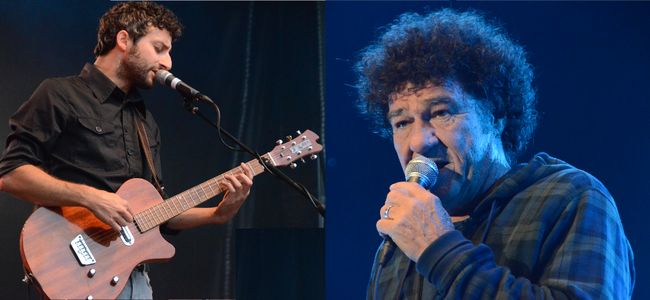 Louis-Jean Cormier et Robert Charlebois.