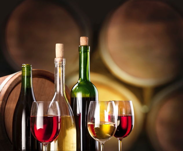 La couleur du vin est déterminée par la couleur de la peau du raisin.