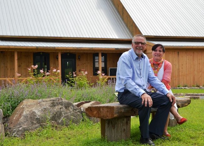 Marc et Martine Lessard, copropriétaires de la Ferme Nouvelle-France.
