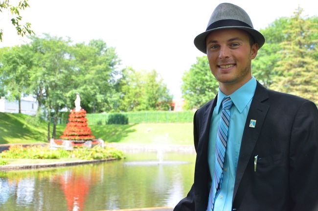 Simon Bournival est le coordonnateur du quatrième Festival de l’Assomption. Le jeune homme de 26 ans fait partie de l’organisation depuis plusieurs années déjà.