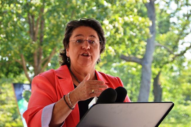 Sylvie Tardif souhaite que l’accès à l’île Saint-Quentin soit gratuit pour les piétons et les cyclistes.