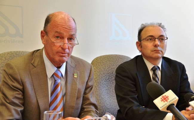 Le maire Yves Lévesque a annoncé deux engagements de la Ville à l’égard de la Coalition Proprio-Béton.